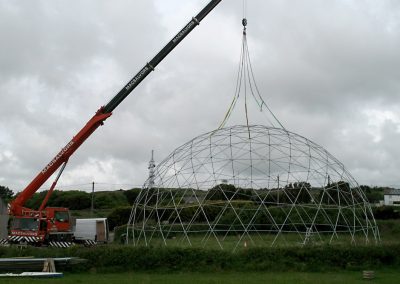 20m Dome & crane