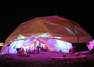 Festival dome music venue